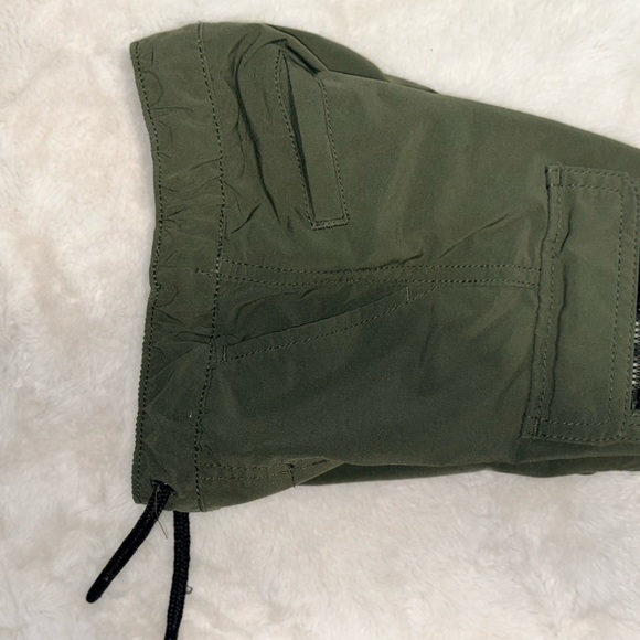 Cat & Jack Dark Green Cargo Pants - Picture 3 of 6